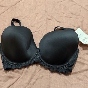 Simone Perele Black Lace Trim Bra